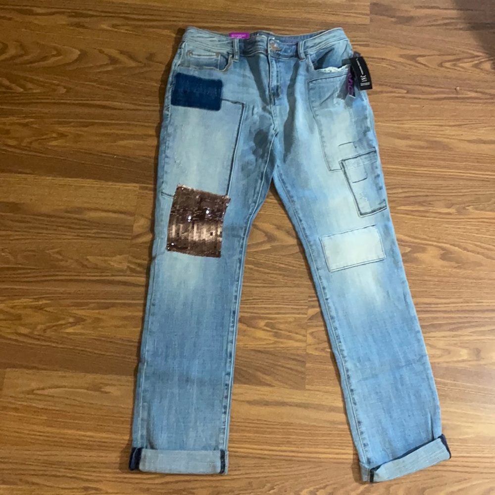 Patchwork jeans